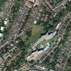 Dawsons Hill, London SE22 - aerial photograph